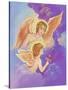 Two Angels-Judy Mastrangelo-Stretched Canvas