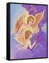 Two Angels-Judy Mastrangelo-Framed Stretched Canvas