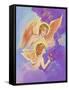 Two Angels-Judy Mastrangelo-Framed Stretched Canvas