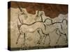 Two Antilopes, Minoan Fresco-null-Stretched Canvas