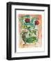 Two Antique Roses-Joadoor-Framed Art Print