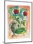 Two Antique Roses-Joadoor-Mounted Art Print