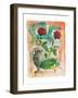 Two Antique Roses-Joadoor-Framed Art Print