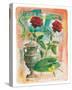 Two Antique Roses-Joadoor-Stretched Canvas