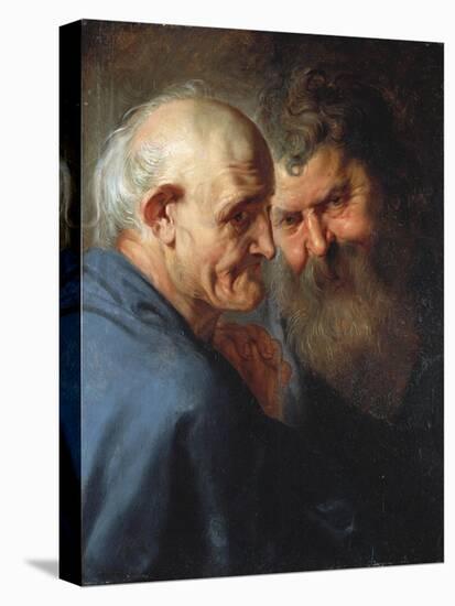 Two Apostles-Hendrik Avercamp-Stretched Canvas