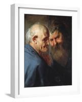 Two Apostles-Hendrik Avercamp-Framed Giclee Print