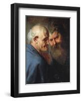 Two Apostles-Hendrik Avercamp-Framed Premium Giclee Print