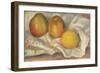 Two Apples and a Lemon (Deux Pommes et un Citron)-Pierre-Auguste Renoir-Framed Giclee Print