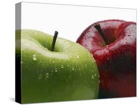 Two Apples-Gustavo Andrade-Stretched Canvas