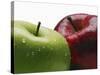 Two Apples-Gustavo Andrade-Stretched Canvas