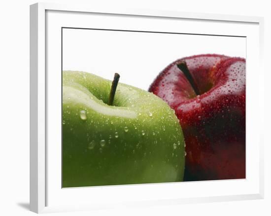 Two Apples-Gustavo Andrade-Framed Photographic Print