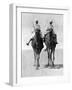 Two Arabs Riding Camels in the Sahara Desert, Africa, 1936-null-Framed Giclee Print