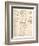 Two architectural drawings, c1472-c1519 (1883)-Leonardo Da Vinci-Framed Giclee Print