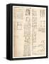 Two architectural drawings, c1472-c1519 (1883)-Leonardo Da Vinci-Framed Stretched Canvas