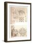 Two architectural drawings, c1472-c1519 (1883)-Leonardo Da Vinci-Framed Giclee Print