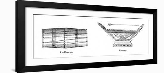 Two Asian Musical Instruments-null-Framed Art Print