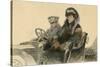 Two Austrian Motorists-null-Stretched Canvas