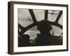 Two B-29 Super-Fortresses Drop Bombs over Malaya as Seen from the Cockpit of Third Bomber, 1943-45-null-Framed Photo