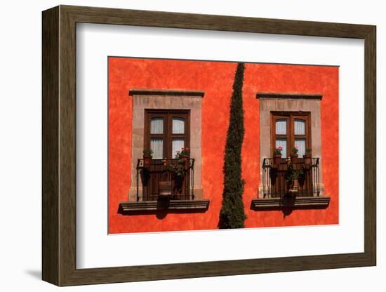 Two Balconies with French Doors-Danny Lehman-Framed Photographic Print