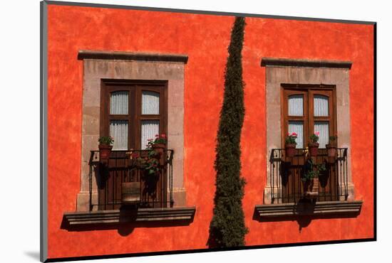 Two Balconies with French Doors-Danny Lehman-Mounted Photographic Print