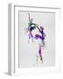 Two Ballerinas Dance Watercolor-Irina March-Framed Art Print