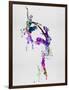 Two Ballerinas Dance Watercolor-Irina March-Framed Art Print