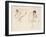 Two Ballerinas, Holding Their Ankles Wearing Ballet Skirts-Isobel Lilian Gloag-Framed Giclee Print