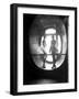 Two Ballerinas Standing in Window of the Paris Opera During Rehearsal of "Swan Lake"-Alfred Eisenstaedt-Framed Photographic Print