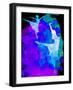 Two Ballerinas Watercolor 3-Irina March-Framed Art Print