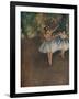 'Two Ballet Dancers on the Stage (Deux Danseuses Sur La Scene)', 1874 (1946)-Edgar Degas-Framed Giclee Print