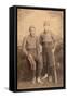 Two Ballplayers-null-Framed Stretched Canvas