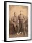 Two Ballplayers-null-Framed Art Print