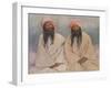 Two Baluchi chiefs - early 20th century-Mortimer Ludington Menpes-Framed Giclee Print