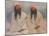 Two Baluchi chiefs - early 20th century-Mortimer Ludington Menpes-Mounted Giclee Print