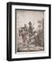 Two Bashkirs on Horseback; or Two Cossacks on Horseback, 1820-Alexander Orlowski-Framed Giclee Print