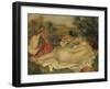 Two Bathers, 1896-Pierre-Auguste Renoir-Framed Giclee Print