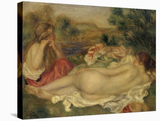 Two Bathers, 1896-Pierre-Auguste Renoir-Stretched Canvas