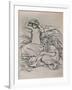 'Two Bathers', 1946-Pierre-Auguste Renoir-Framed Giclee Print