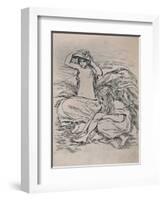 'Two Bathers', 1946-Pierre-Auguste Renoir-Framed Giclee Print