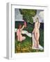 Two Bathers under a Tree, 1889-Emile Bernard-Framed Giclee Print