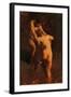 Two Bathers-Jean-François Millet-Framed Art Print