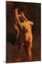 Two Bathers-Jean-François Millet-Mounted Art Print