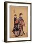 Two Beauties-Eisho Chokosai-Framed Giclee Print