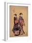 Two Beauties-Eisho Chokosai-Framed Giclee Print