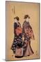 Two Beauties-Eisho Chokosai-Mounted Giclee Print