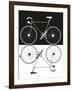 Two Bikes-Jan Weiss-Framed Art Print