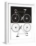 Two Bikes-Jan Weiss-Framed Art Print