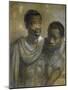 Two Black Men-Rembrandt van Rijn-Mounted Giclee Print