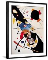 Two Black Spots-Wassily Kandinsky-Framed Art Print