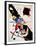 Two Black Spots-Wassily Kandinsky-Framed Art Print